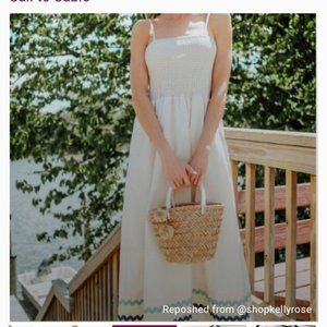 NWOT Size L Sail To Sable for Tuckernuck Ric Rac Maxi Dress